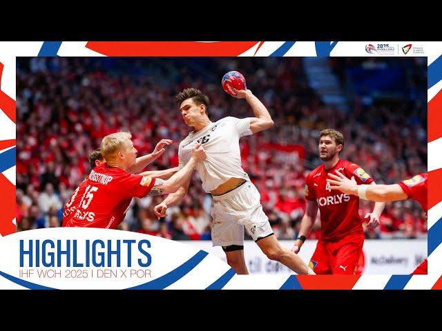 HIGHLIGHTS | Dinamarca x Portugal | IHF World Championship 2025