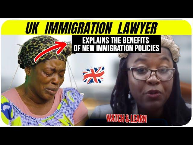 UK Immigration Lawyer REVEALS  BENEFITS OF NEW IMMIGRATION POLICES !
