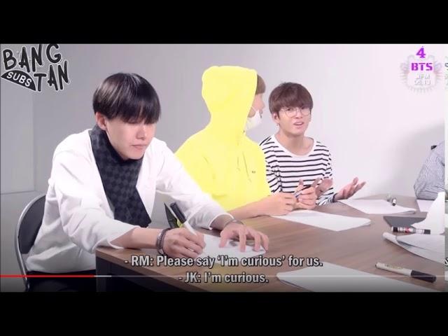 Tae and JK in 2017 BTS Festa KKul FM video