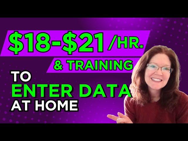 THESE JOBS ARE NO LONGER AVAILABLE !  NO EXPERIENCE ! Work From Home Data Entry Jobs With Training
