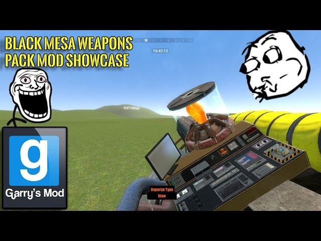 (Gmod) Black Mesa Weapons Pack Mod Showcase