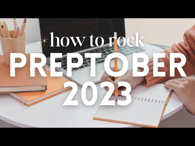 How to Prepare to Write a Novel for NaNoWriMo 2023 ️ #Preptober