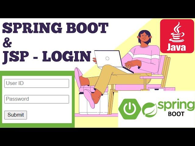 1/5 | Simple Login/Sign-in using Spring Boot | REST | JSP | Java | Web App Development | Scratch