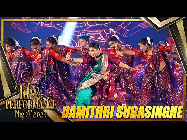 DAMITHRI SUBASINGHE CHOREOGRAPHY | IDW PERFORMANCE NIGHT 2024  | @damithri