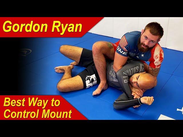 Best Way To Control The Mount In Jiu Jitsu by Gordon Ryan