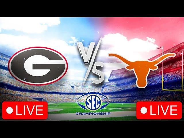 Georgia vs Texas LIVE | NCAAF 2024 | College Football Week 15