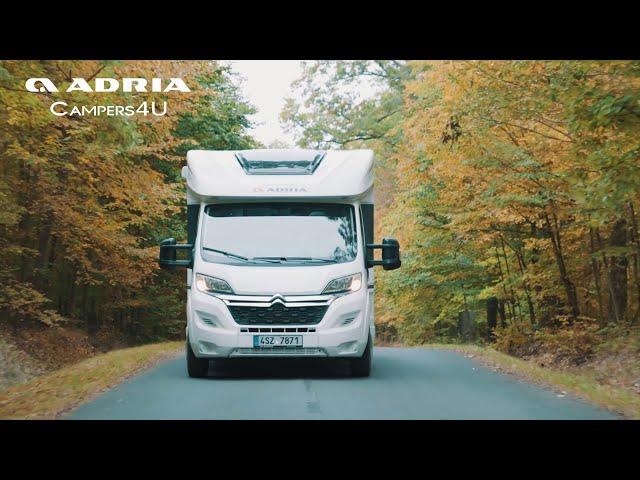 Adria Mobil und Camper4U nehmen Sie mit auf einen Roadtrip im Adria Matrix!