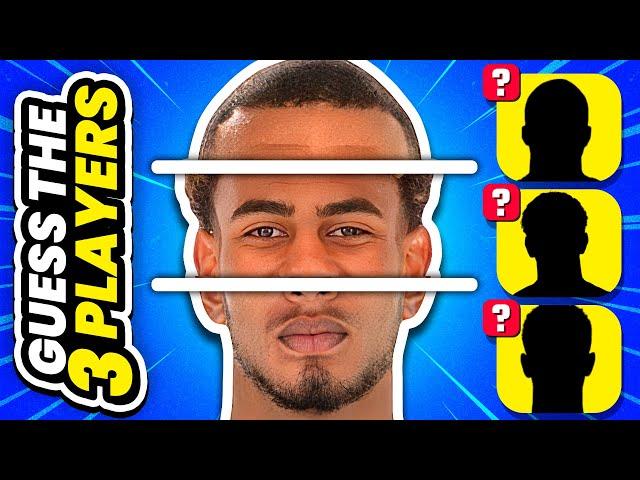 GUESS THE 3 HIDDEN PLAYERS IN ONE PICTURE | QUIZ FOOTBALL TRIVIA 2024