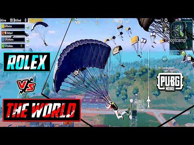 ROLEX VS THE WORLD - PUBG MOBILE