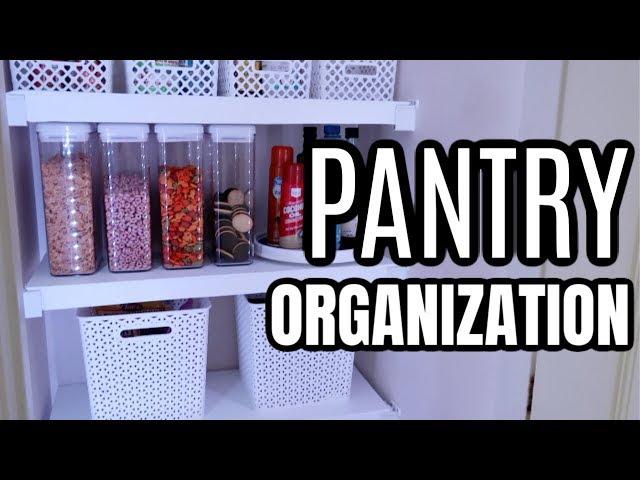 PANTRY ORGANIZATION | Clean With Me | Entire Pantry Clean Up