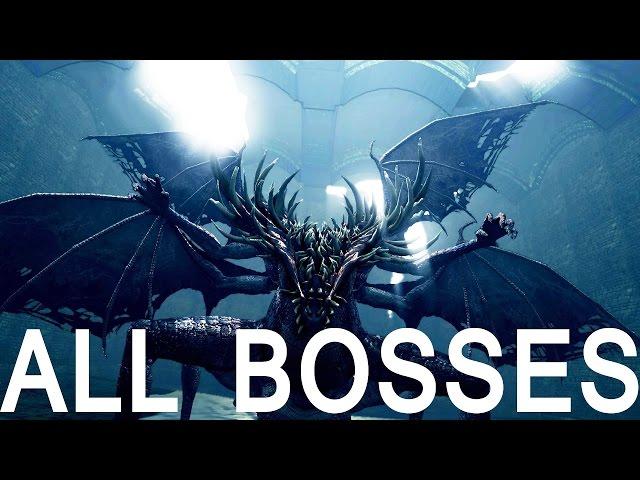 Dark Souls: All Bosses (4K 60fps)