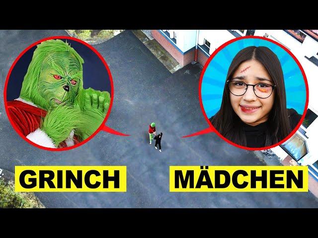 KLEINES MÄDCHEN von GRINCH ENTFÜHRT und DROHNE ÜBERWACHT im ECHTEN LEBEN !!