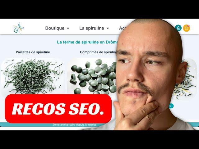 J'optimise la page d'un abonné en SEO !  (partage d'écran)