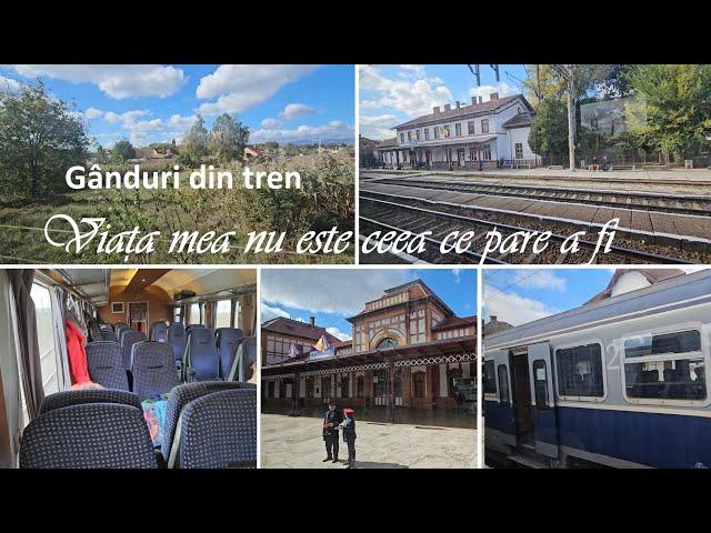 Ganduri din tren/ Viata mea nu este ceea ce pare a fi