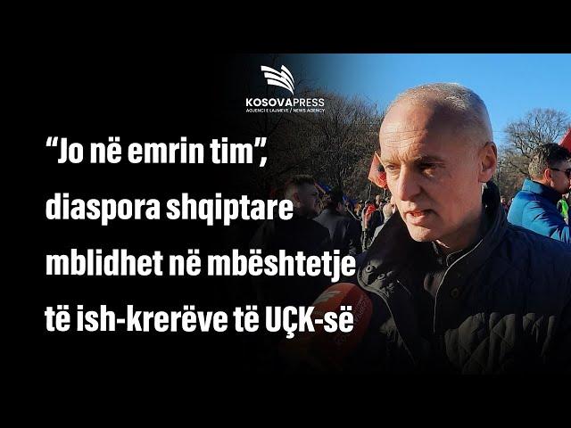 “Jo në emrin tim”, diaspora shqiptare mblidhet në mbështetje të ish-krerëve të UÇK-së