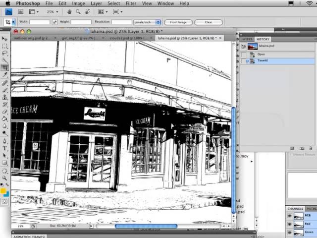 Creating a Hand Drawn Look in Photoshop