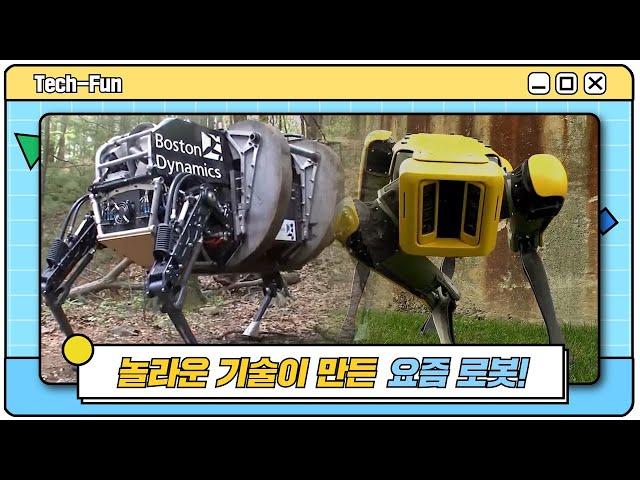 놀라운 기술이 만든 요즘 로봇! | 테크펀