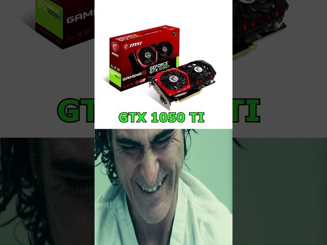 Rating NVIDIA GEFORCE GTX 1050 TI in 2024