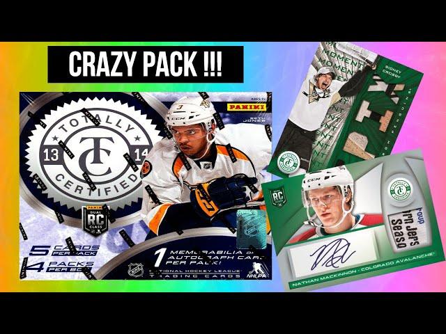 LAST PACK MOJO !! 2013-14 Panini Totally Certified Hockey Hobby Box Break !!