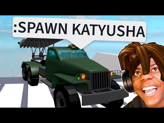 ROBLOX Military Tycoon Funny Moments (KATYUSHA)