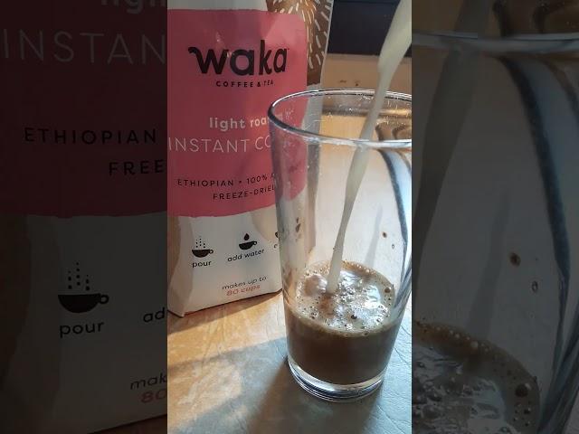Game changing Waka Instant Coffee is Quick Convenient & Delicious #coffee #founditonamazon #recipe