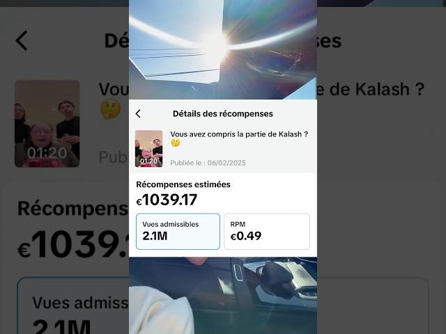 J’ai fait 1039€ avec une Vidéo Tiktok  je te montre