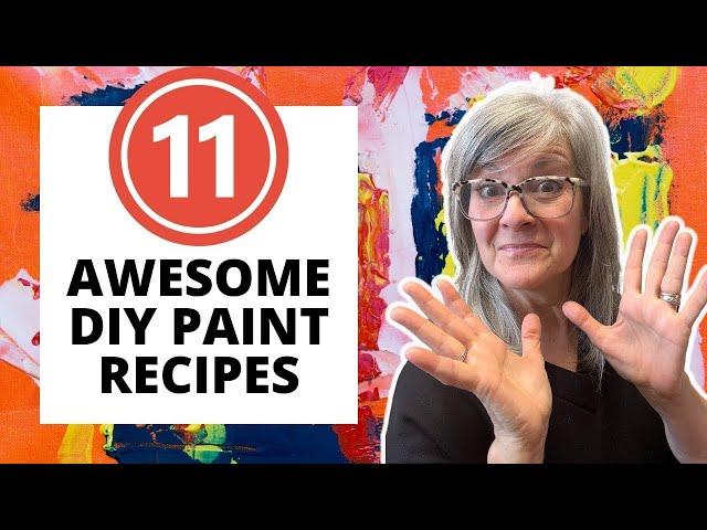 11 DIY Paint Recipes / Fun & Affordable Homemade Options