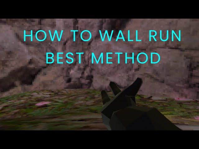 HOW TO WALLRUN IN GORILLA TAG (BEST METHOD)