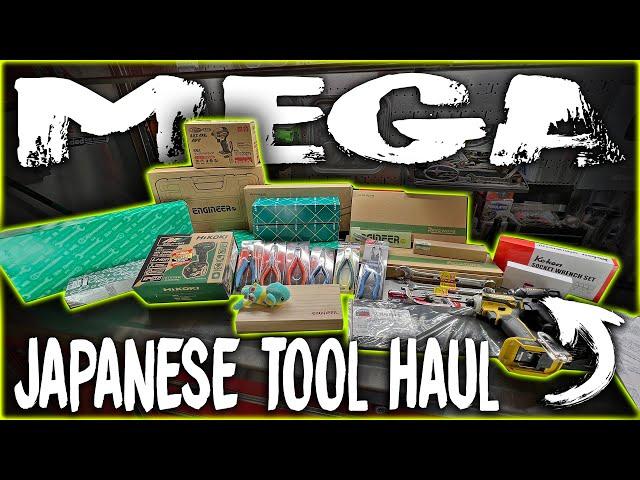 Mega $1,600 Japanese Tool Haul! Ko-ken, KTC, Engineer, Fujiya, TONE, Makita, HiKoki, & More!