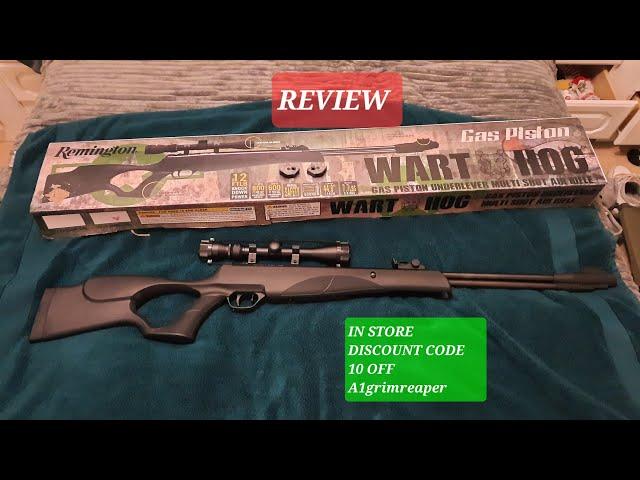 Remington Warthog 22 Caliber Review 2025 #airrifleshooting