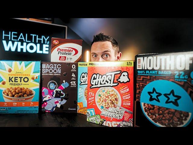 Shockingly High Protein Cereals (2024)