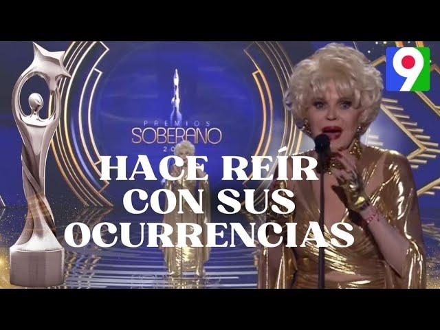 Charytín Goyco hace reír a los presentes con sus ocurrencias | Premios Soberano 2025