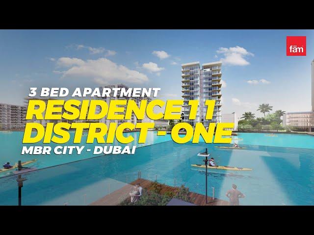 Amazing 3 Bed Apartment in Residence 11, District - One, MBR City - Dubai