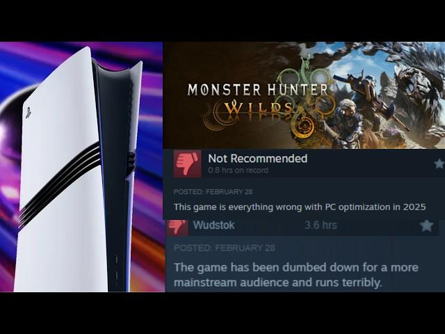 WARNING | MONSTER HUNTER WILDS IS HORRIBLE ON PC | BUY IT ON PS5 / PS5 PRO USERS CAN'T EVEN RUN MHW