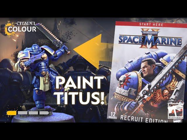 How to Paint: Space Marine 2: Recruit Edition | Beginner | Warhammer 40,000