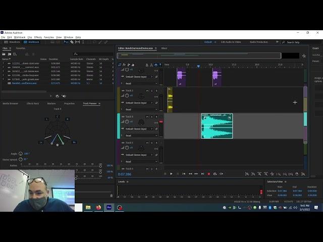 Surround Sound in Adobe Audition Tutorial