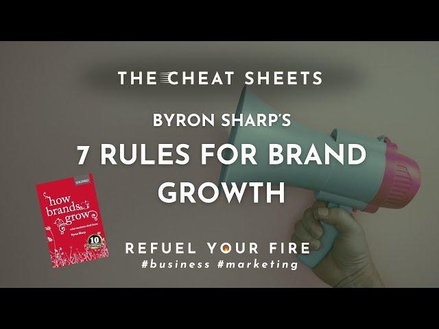 Byron Sharp's 7 Rules for Brand Growth with Lauren Kress