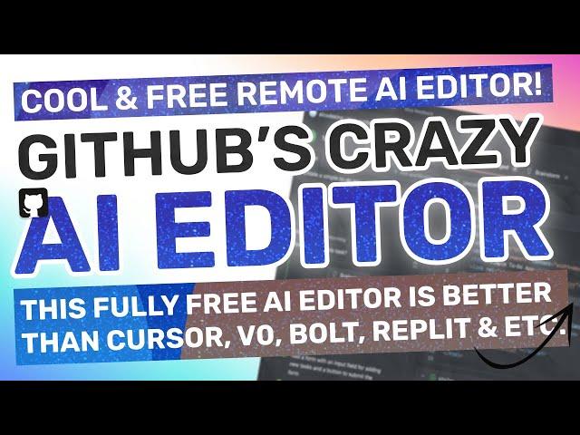 Codespaces + Copilot Workspaces + Cline + Aider: This is the CRAZY AI Editor by GITHUB beats Cursor!