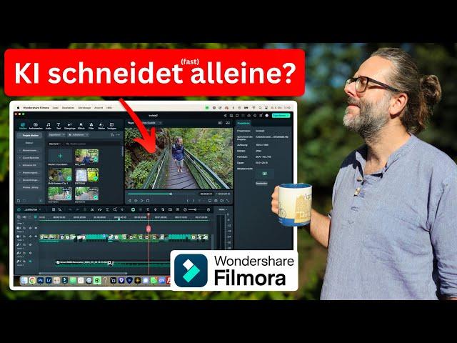 Videoschnitt fast automatisch: Mit Filmora 14 zum fertigen Video