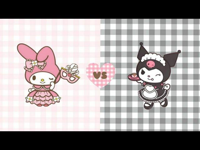 °•my melody vs kuromi•° | *..t0xic r4in..*