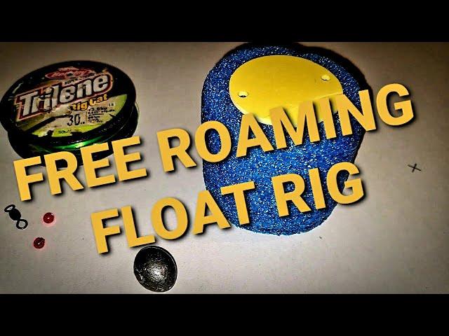 How to tie Free Roaming Float Rig for Flathead Catfish BEST Fall Flathead Catfish Rig