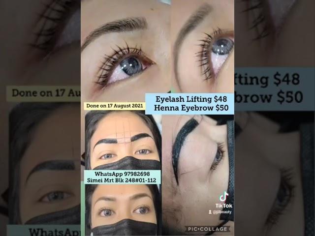 HENNA Eyebrow $50, Free touch up. lash Lifting $48. Eyelash Lifting with treatment $88, WA97982698