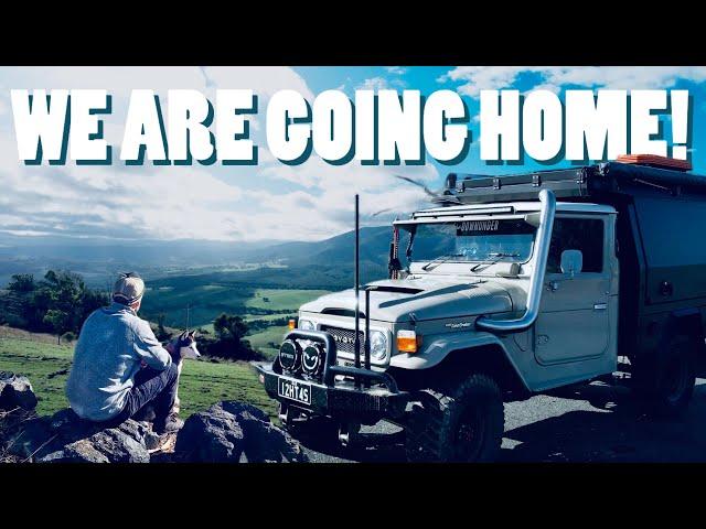 Last days in our travel FJ45 tiny home...we are going home!