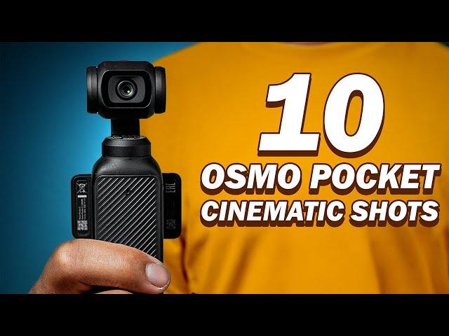 10 Pro Cinematic Shots for Your Osmo Pocket 3