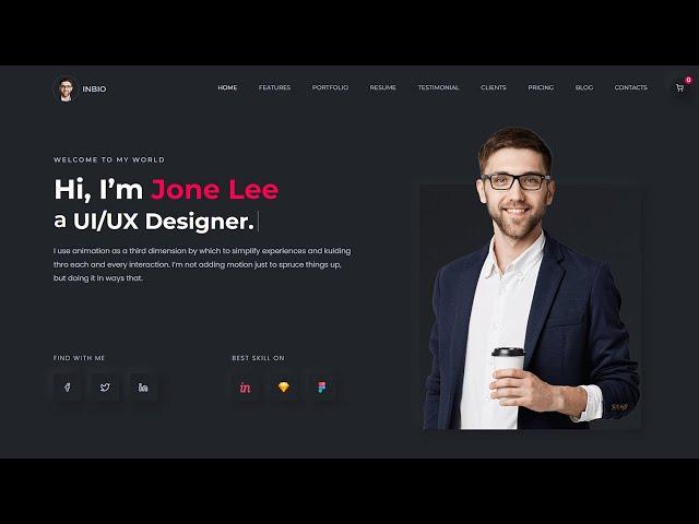 How To Create A  Personal  Portfolio Website With WordPress and Elementor Page Builder