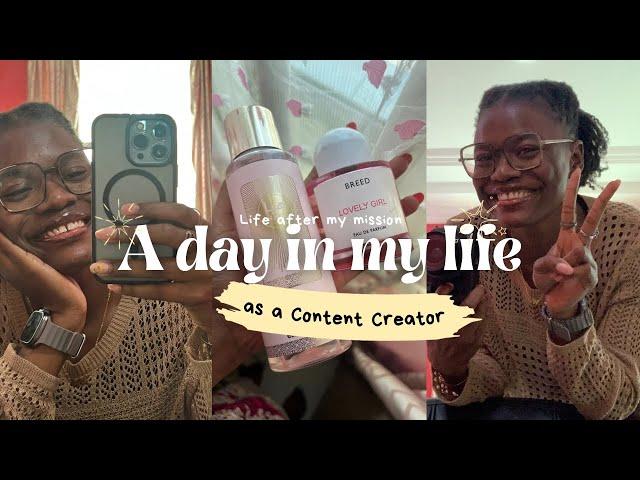 A day in my life after my mission + Reset my Room + New Fragrances | As a Content Creator 