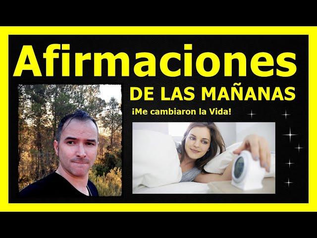 AFIRMACIONES DE LA MAÑANA  TE CAMBIARÁN LA VIDA #afirmacionespositivas #mañanaexito