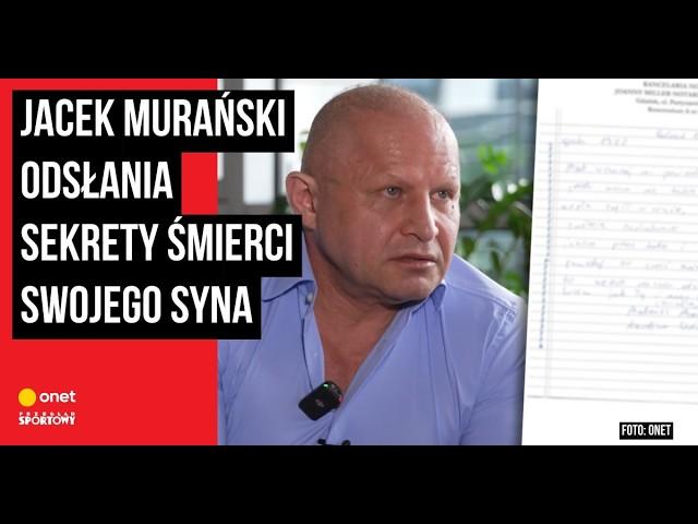 Jacek Murański odsłania sekrety śmierci swojego syna. Ujawnia nowe, wstrząsające informacje