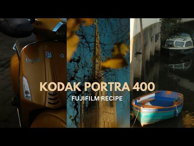 KODAK PORTRA 400 Fujifilm Recipe - MUST TRY! (Fujifilm X-S20)