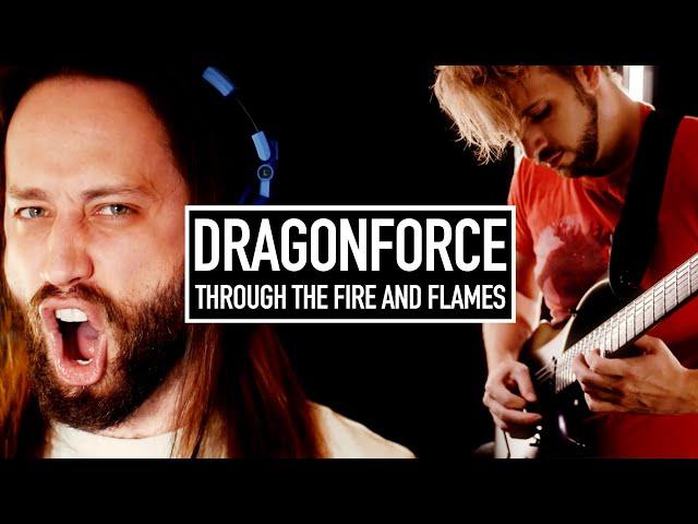 DRAGONFORCE - Through the Fire and Flames (Cover by Jonathan Young & RichaadEB)